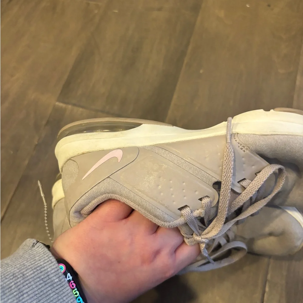 Nike Women's Light Purple Lace-Up Training Sneakers - Picture 5 of 7
